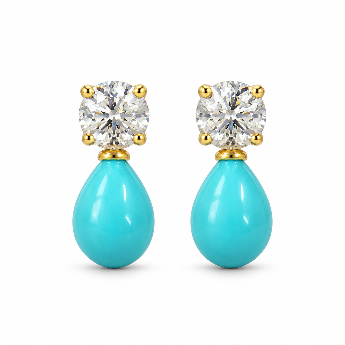 Turquoise Earring – GJE218