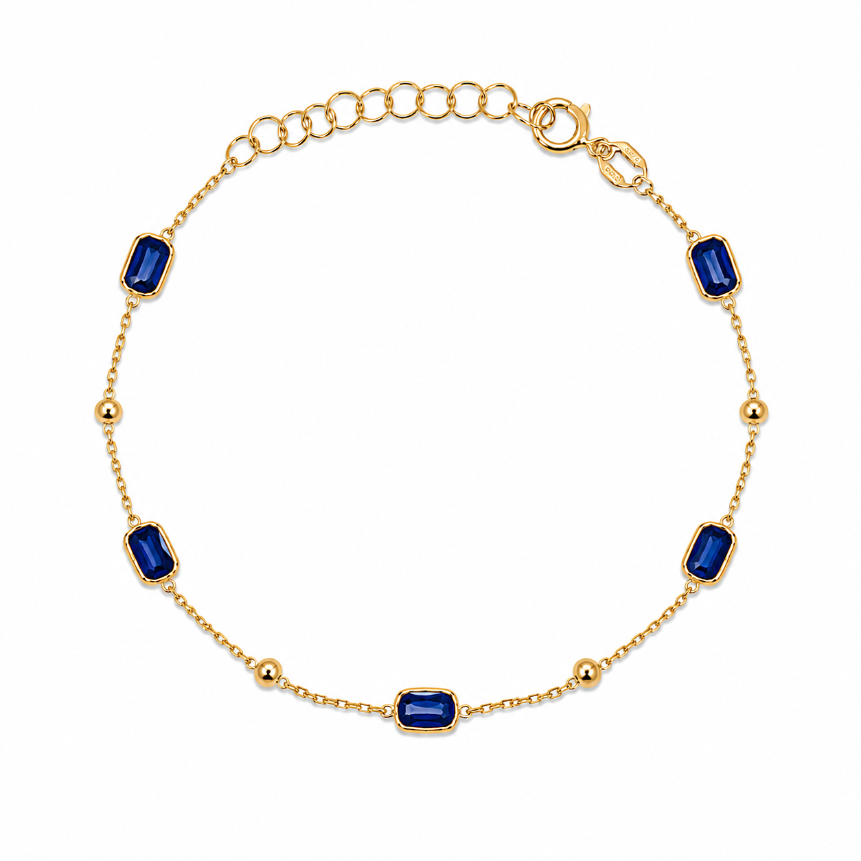 Classic Cluster Link Bracelet GJB012 925 sterling silver wholesale jewelry