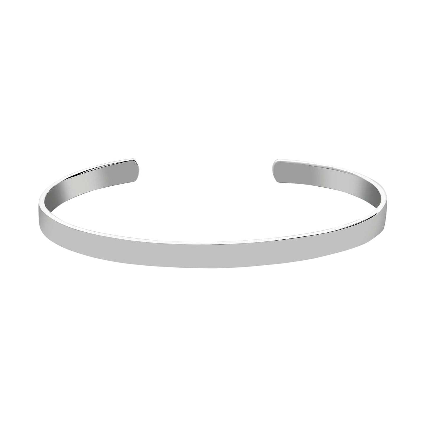 Signature Curved Bold Link Bracelet GJB034 925 sterling silver wholesale jewelry