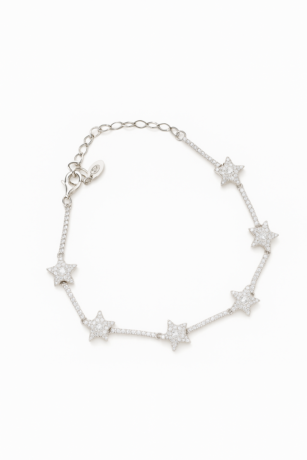 Luxe Braided Pavé Bracelet GJB004 925 sterling silver wholesale jewelry