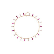 Sleek Linear Charm Bracelet GJB056 925 sterling silver wholesale jewelry