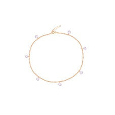 Polished Two-Tone Pavé Bracelet GJB061 925 sterling silver wholesale jewelry