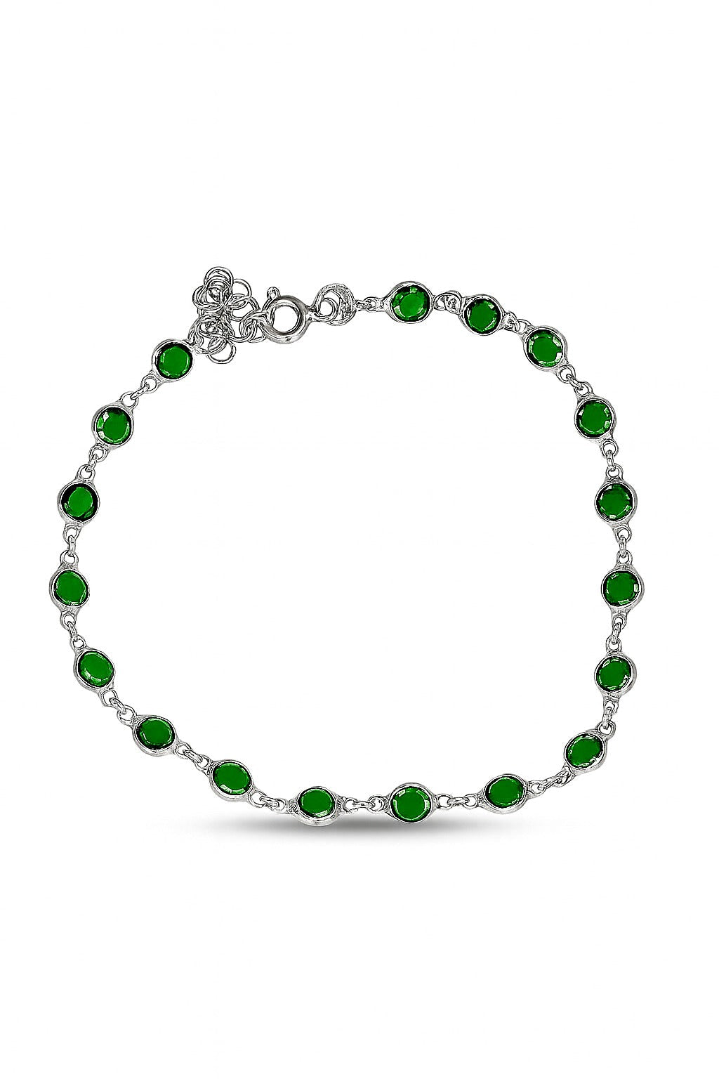 Polished Sparkling Pavé Bracelet GJB077 925 sterling silver wholesale jewelry