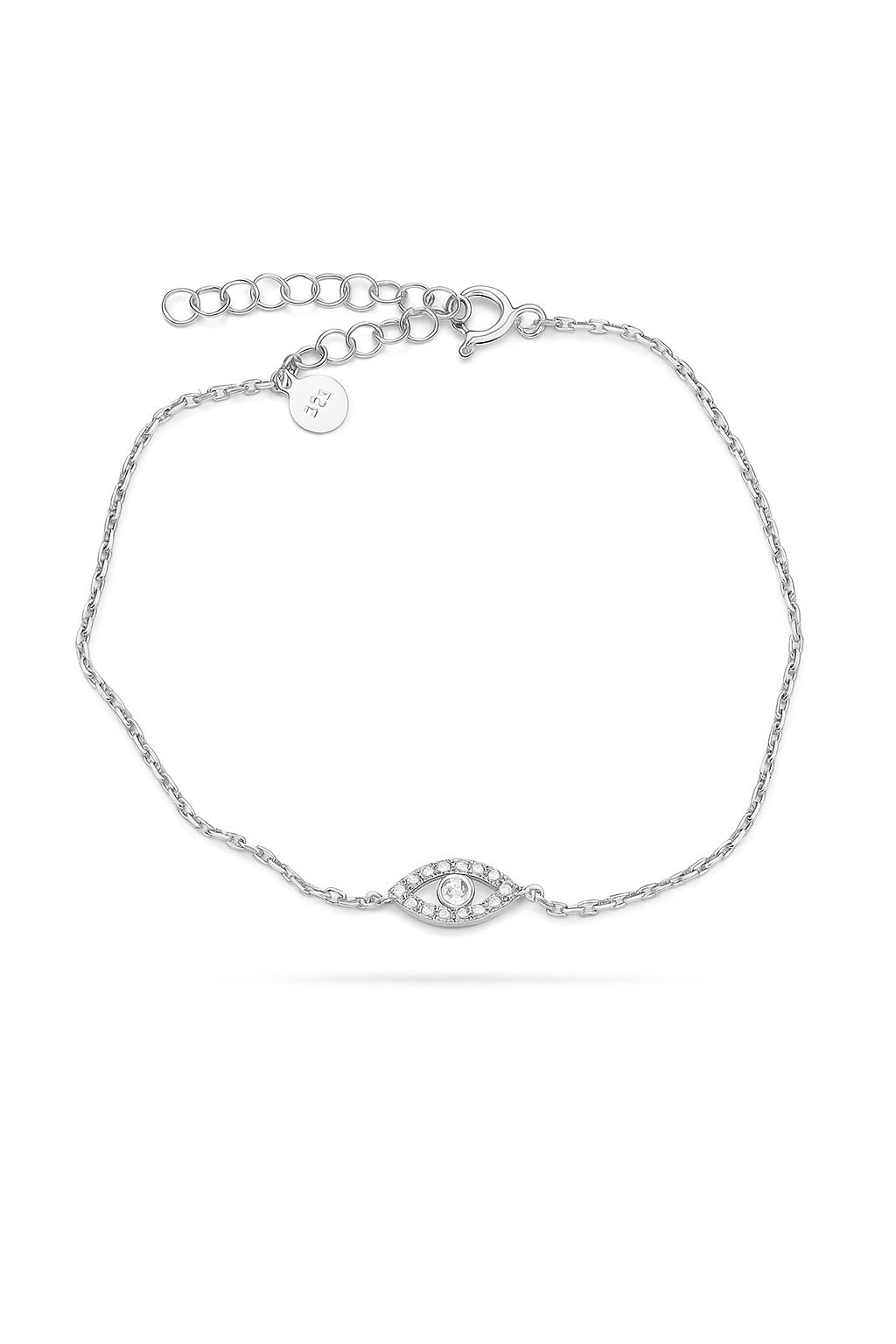 Luxe Cluster Station Bracelet GJB089 925 sterling silver wholesale jewelry