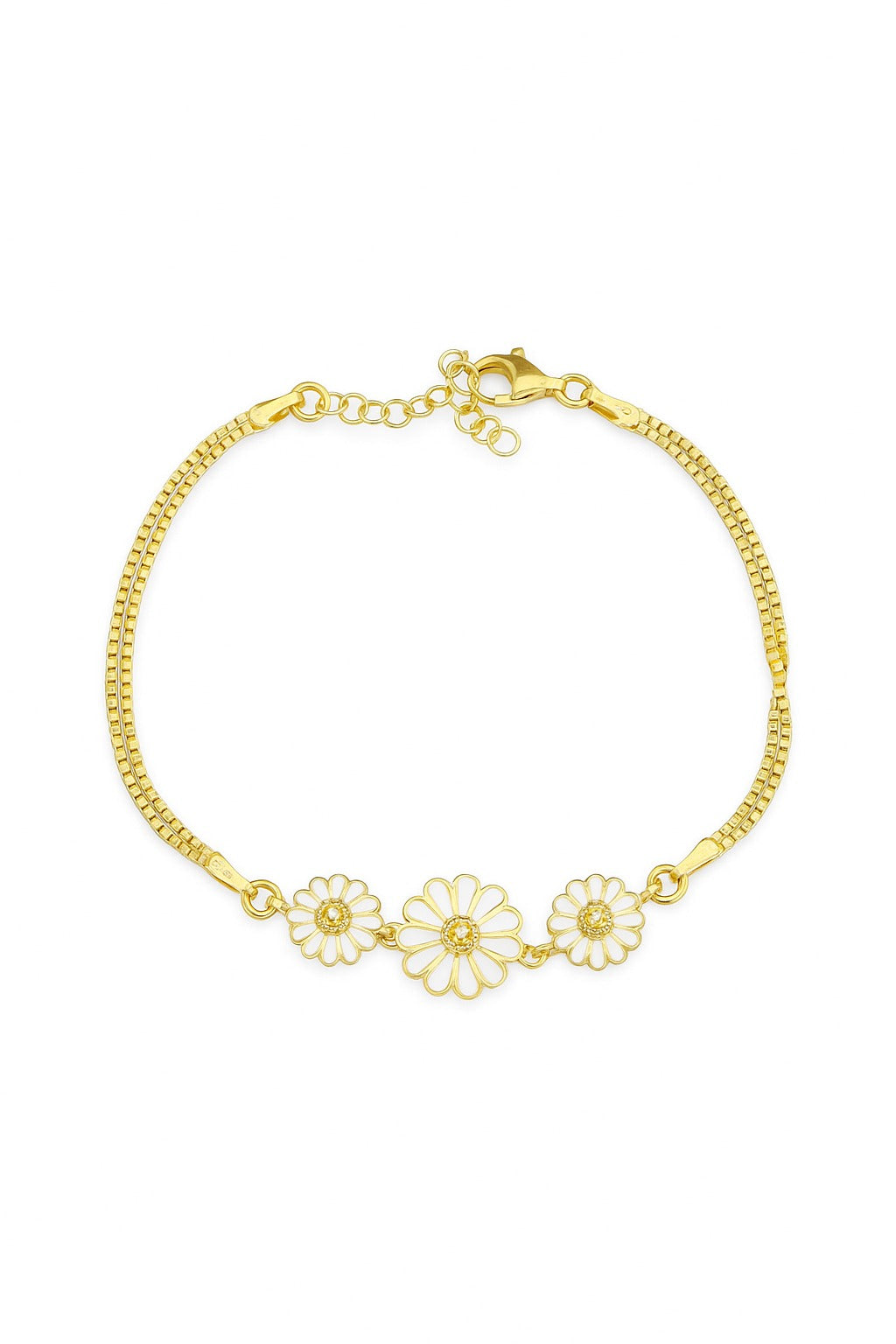 Signature Sparkling Link Bracelet GJB095 925 sterling silver wholesale jewelry