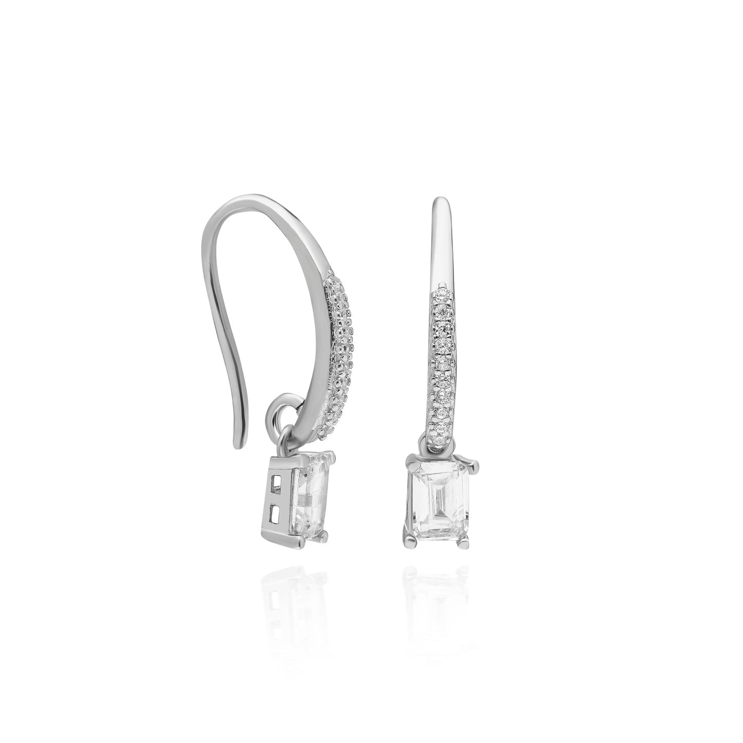 GJE158 925 sterling silver wholesale earrings