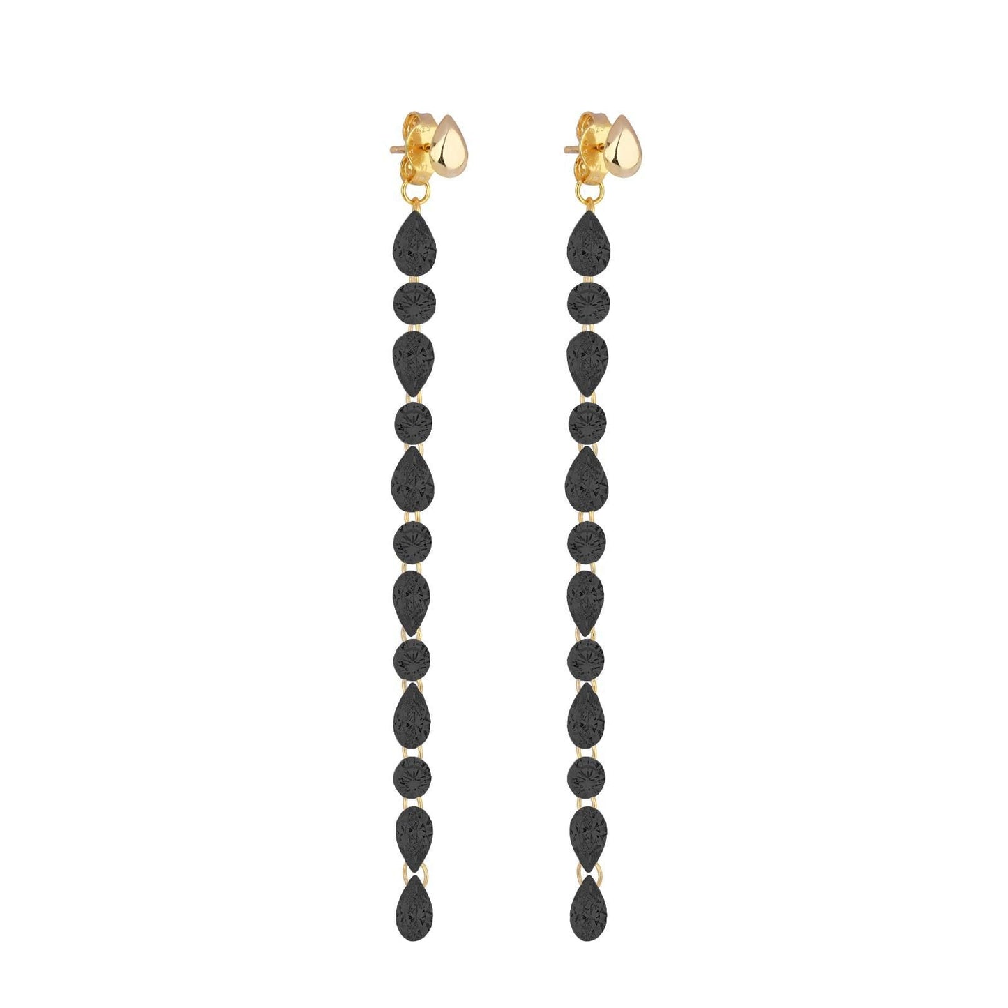 GJE204 925 sterling silver wholesale earrings
