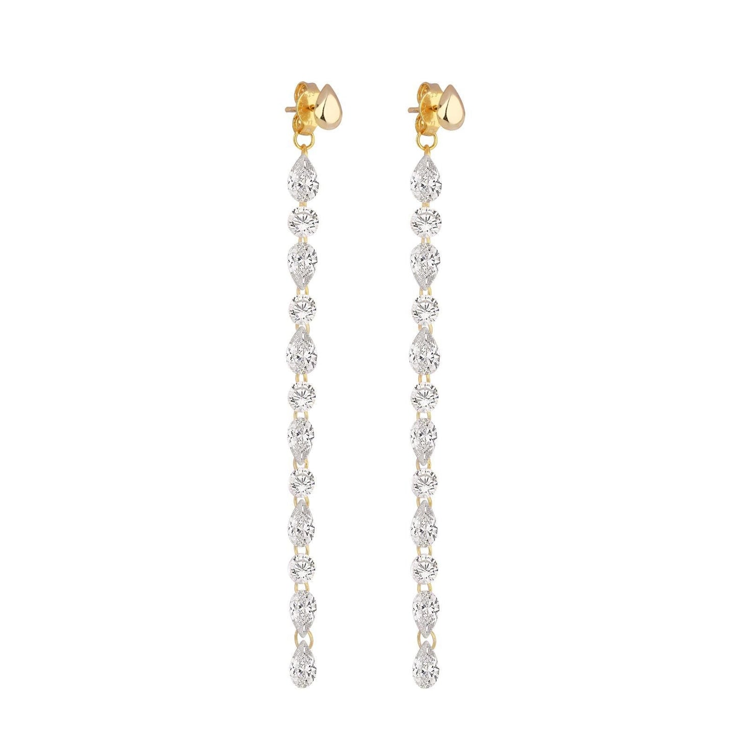 GJE209 925 sterling silver wholesale earrings