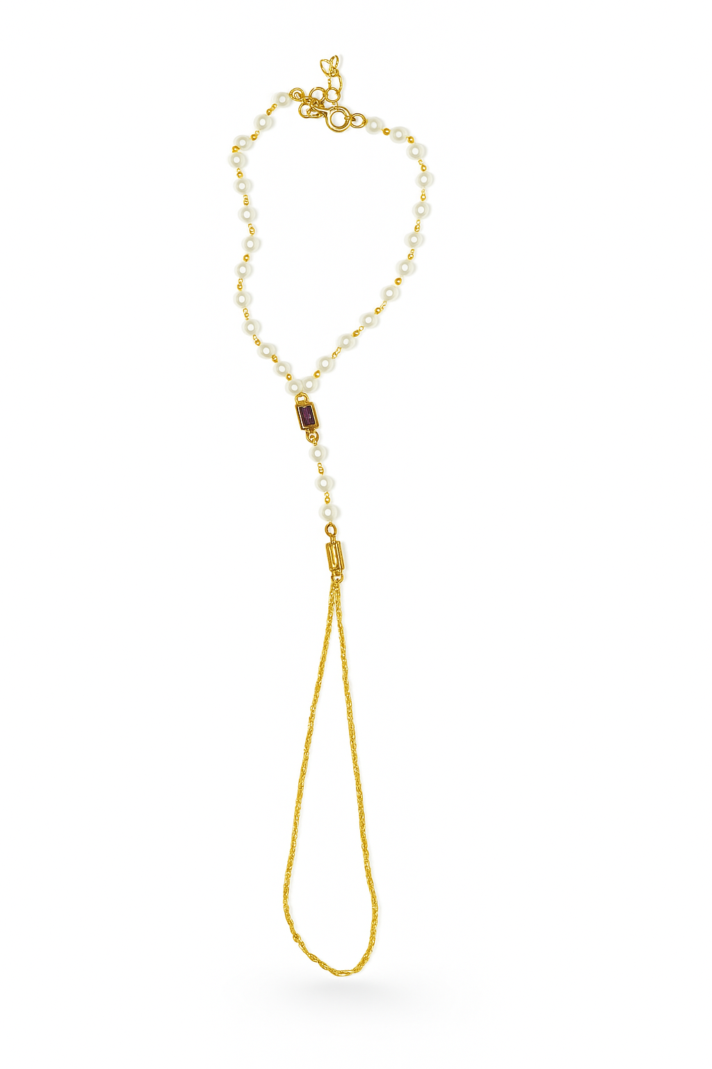 Sophisticated Sparkling Zircon Hand Chain GJHJ021 925 sterling silver wholesale jewelry
