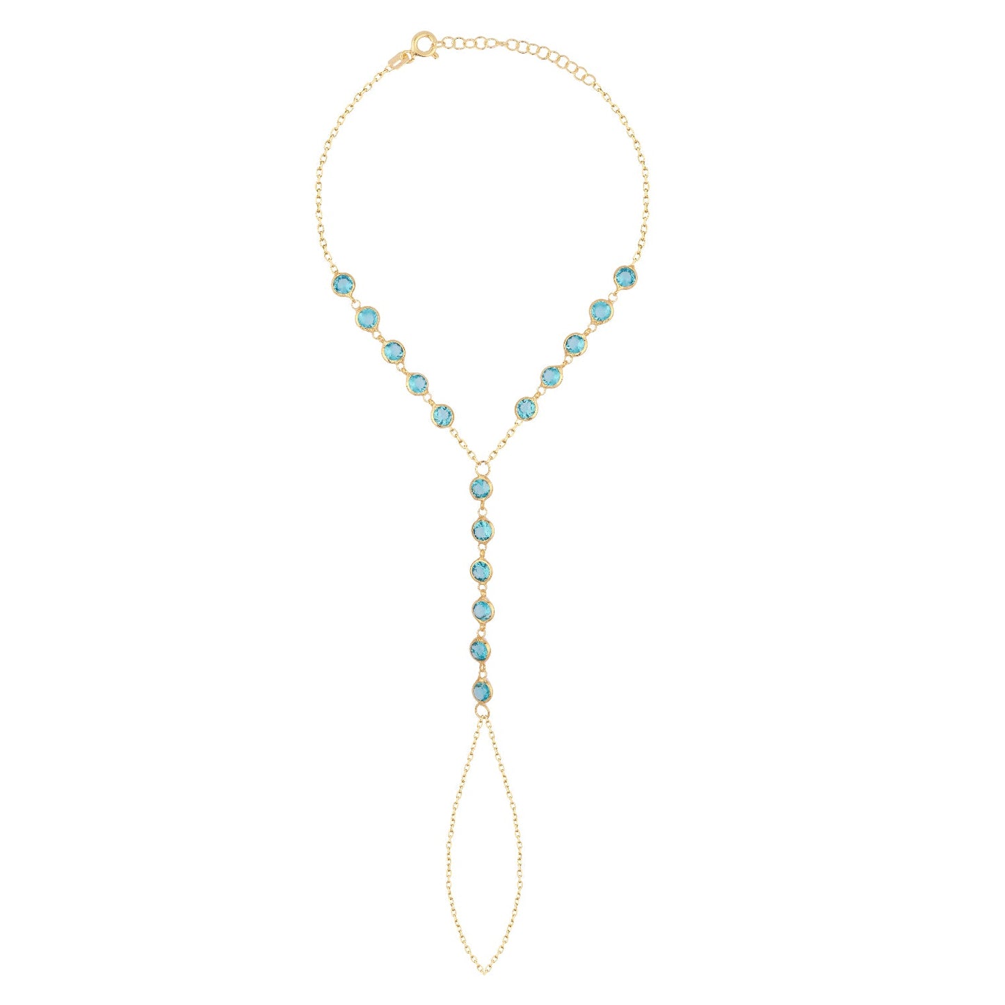 Graceful Textured Pavé Hand Chain GJHJ026 925 sterling silver wholesale jewelry