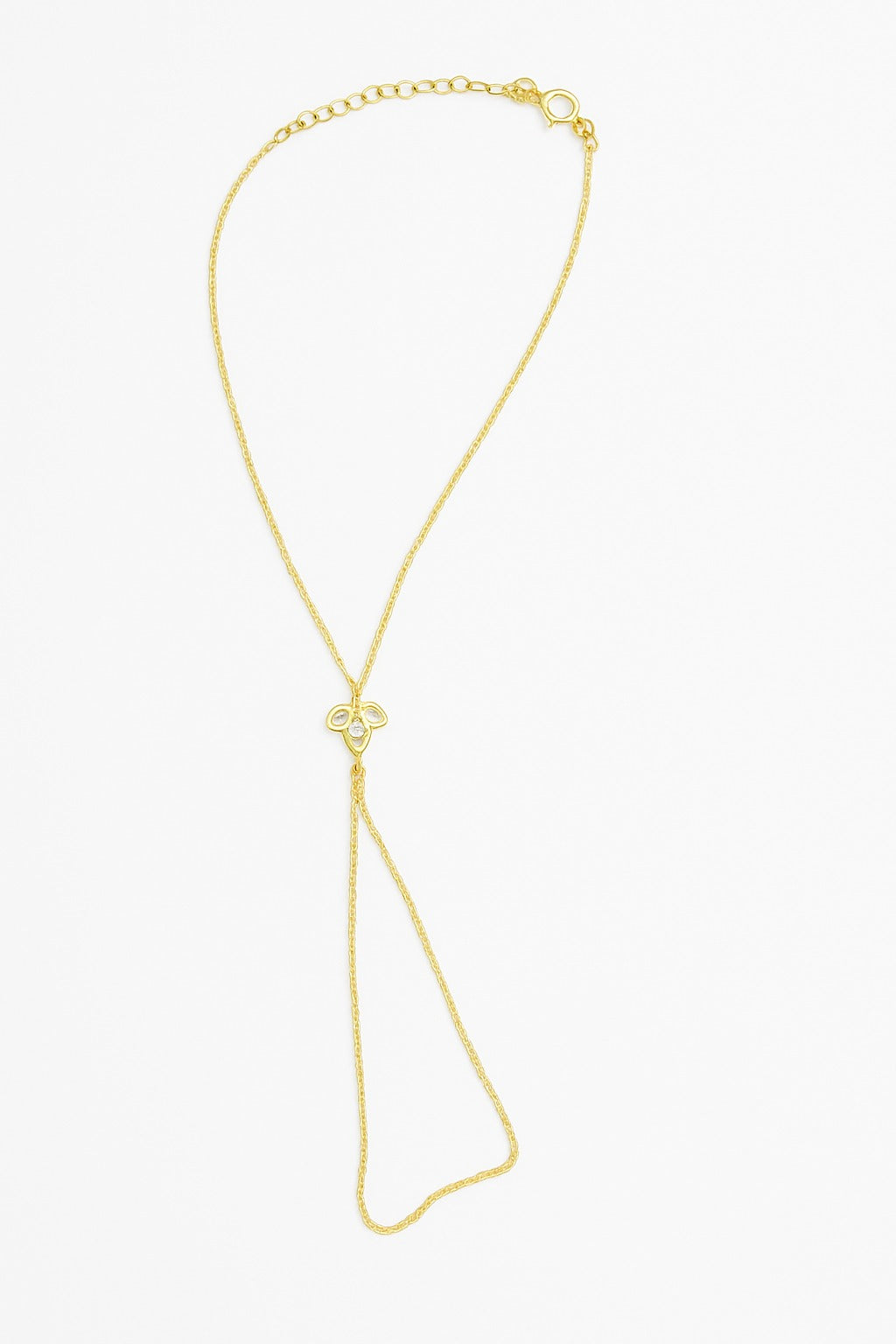 Classic Sparkling Statement Hand Chain GJHJ031 925 sterling silver wholesale jewelry