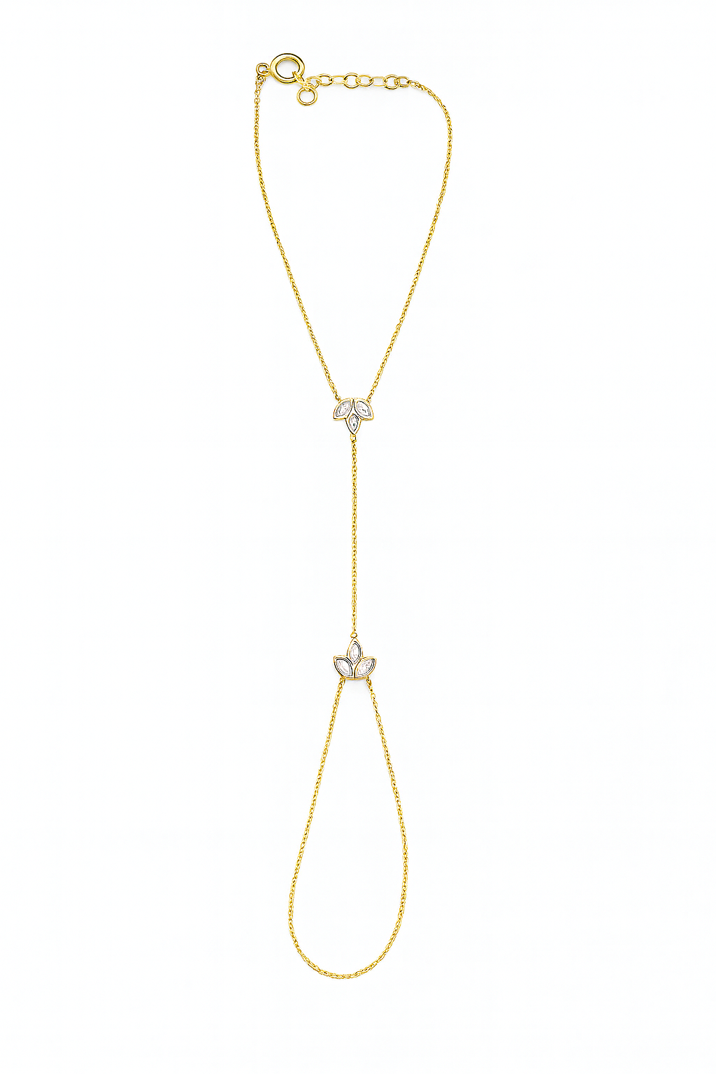Radiant Openwork Statement Hand Chain GJHJ034 925 sterling silver wholesale jewelry