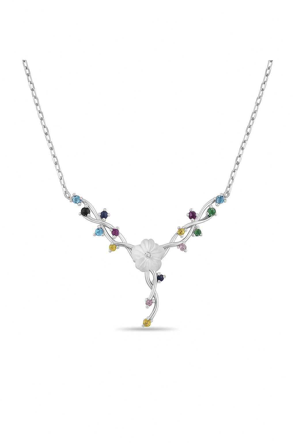GJN144 925 sterling silver wholesale necklace