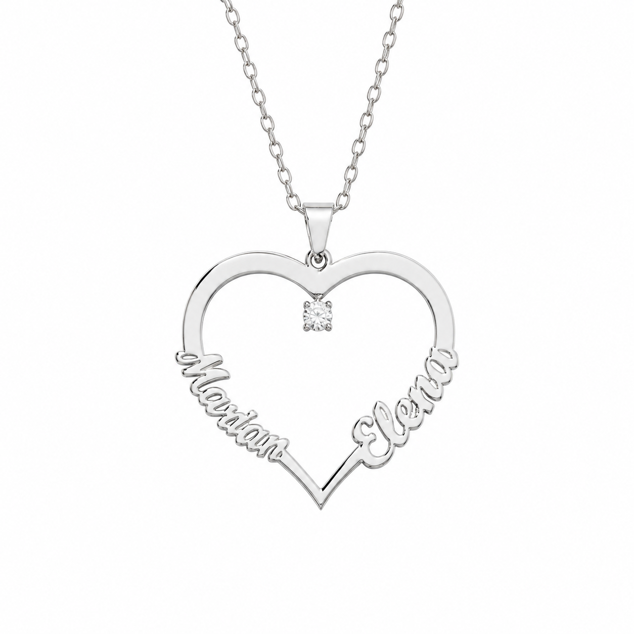 Signature Cluster Monogram Jewelry GJPJ003 925 sterling silver wholesale jewelry