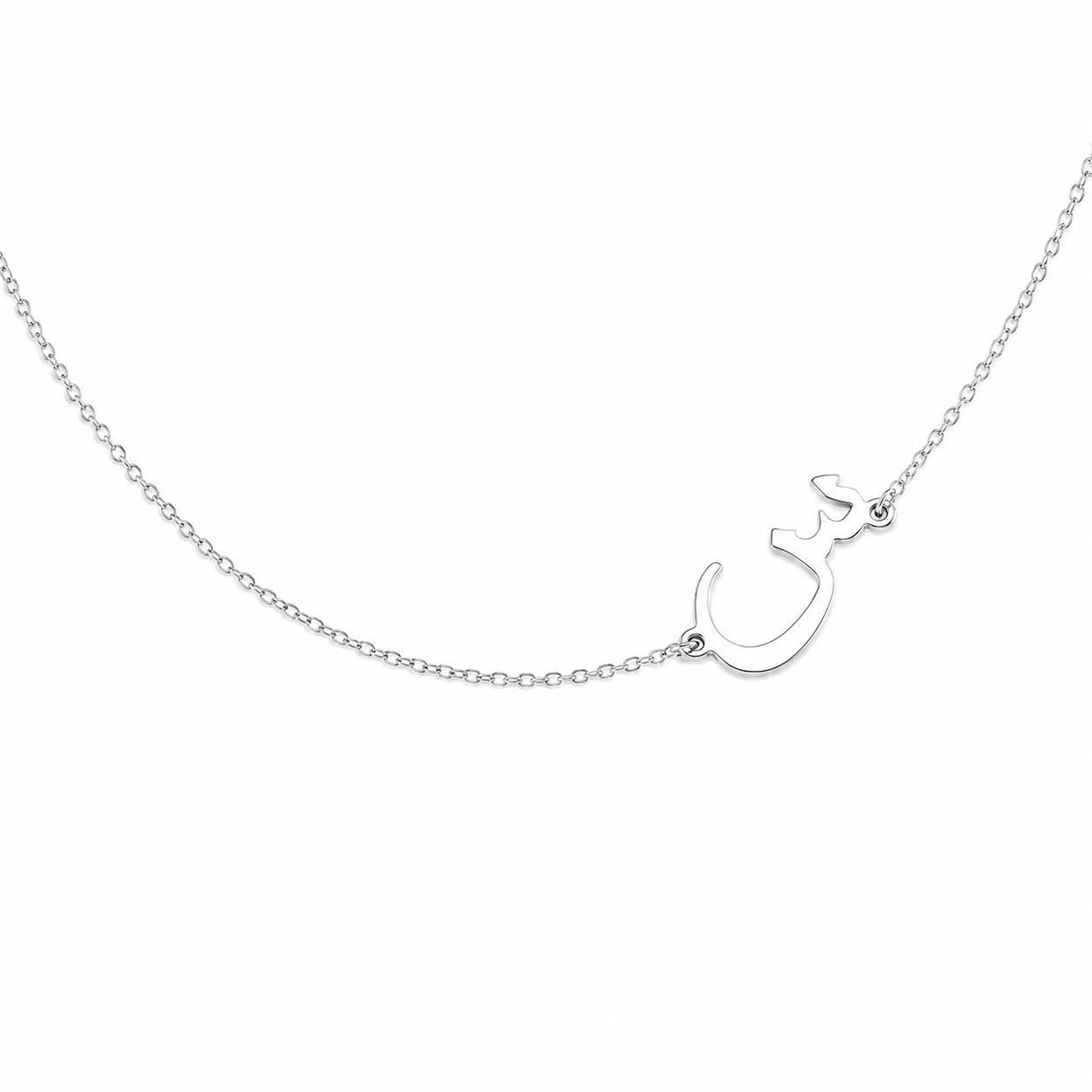 Graceful Openwork Monogram Jewelry GJPJ008 925 sterling silver wholesale jewelry