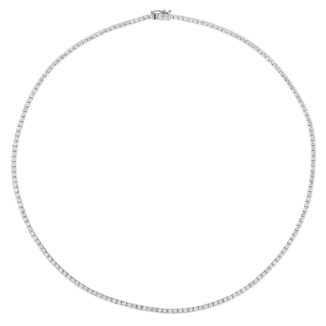 Contemporary Two-Tone Classic Tennis Jewelry GJTN001 925 sterling silver wholesale jewelry