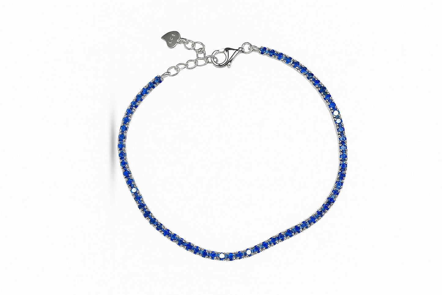 Elegant Sculpted Round-Cut Tennis Jewelry GJTN027 925 sterling silver wholesale jewelry