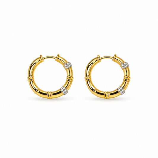 Bamboo Earring Small – GJE222