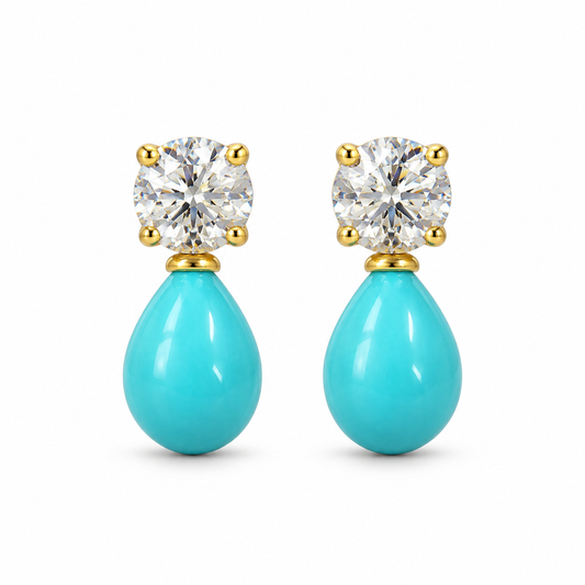 Turquoise Earring – GJE218