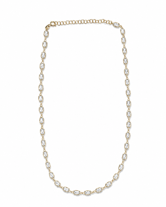Handmade Baguette Necklace – GJN0456