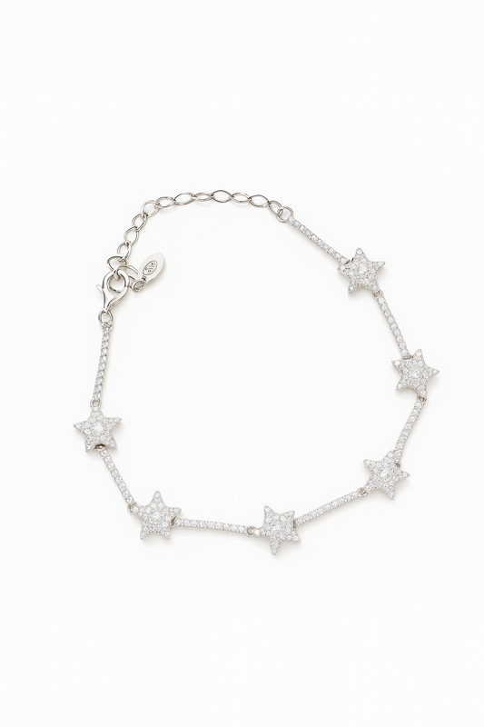 Luxe Braided Pavé Bracelet GJB004 925 sterling silver wholesale jewelry