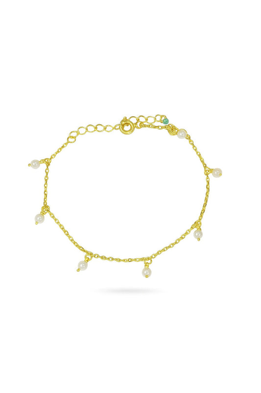 Polished Zircon Station Bracelet GJB092 925 sterling silver wholesale jewelry