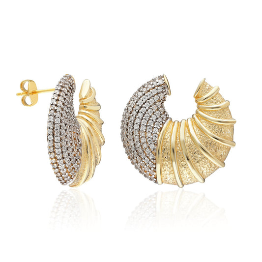 GJE132 925 sterling silver wholesale earrings