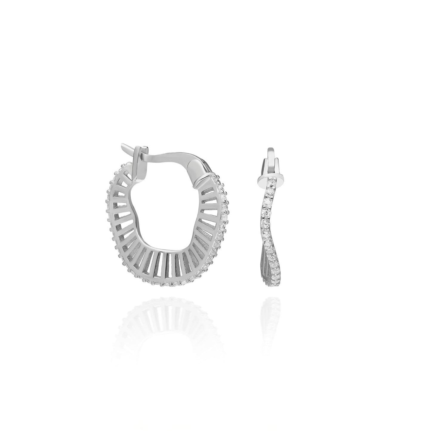 GJE154 925 sterling silver wholesale earrings