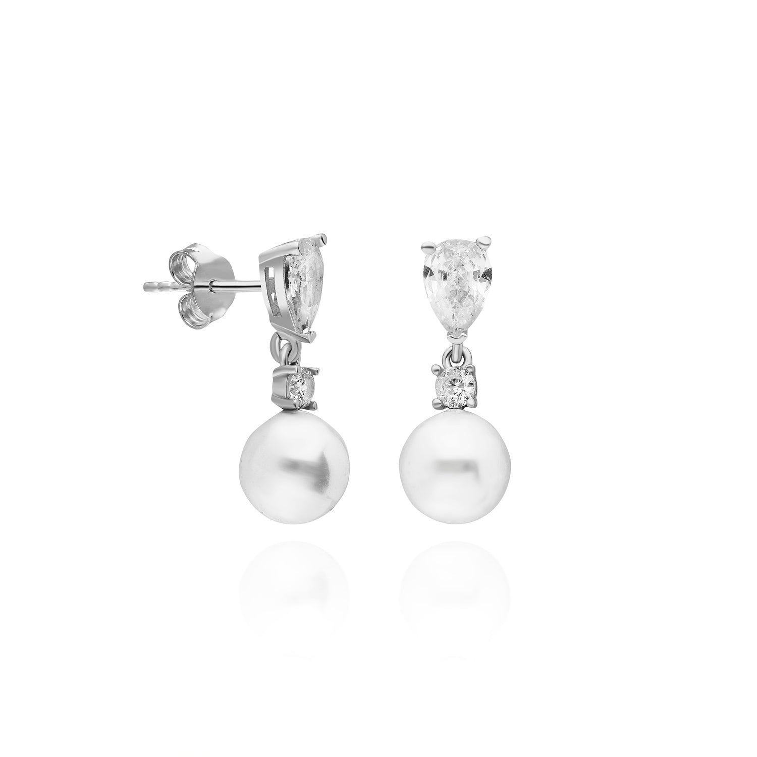 GJE165 925 sterling silver wholesale earrings