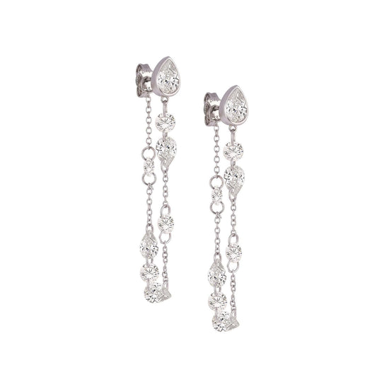 GJE208 925 sterling silver wholesale earrings