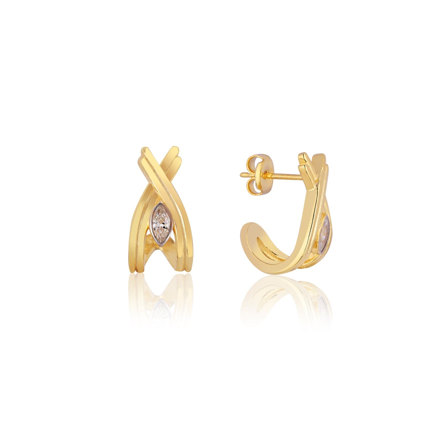 GJE031 925 sterling silver wholesale earrings