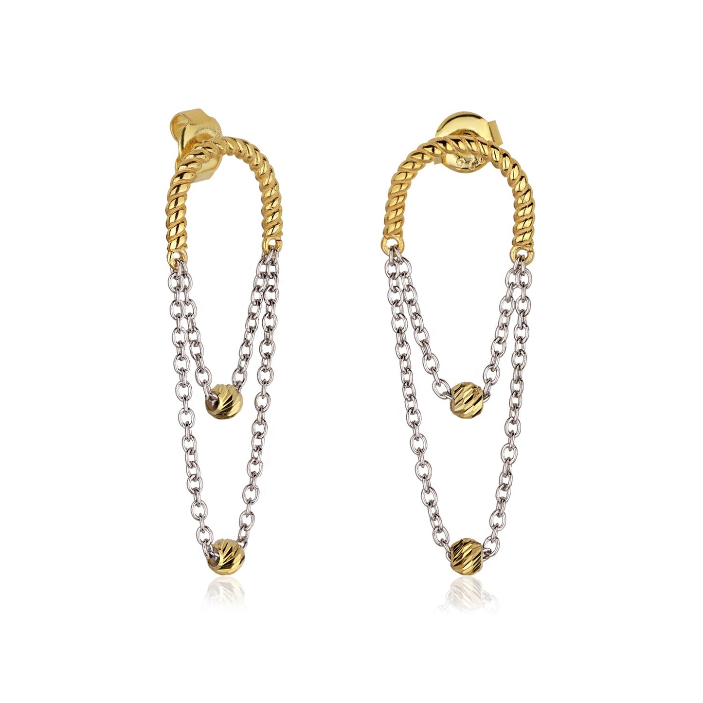 GJE038 925 sterling silver wholesale earrings