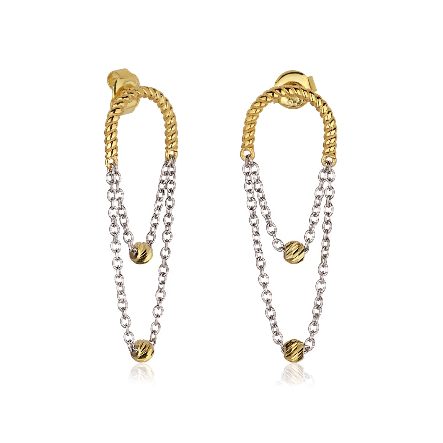 GJE038 925 sterling silver wholesale earrings