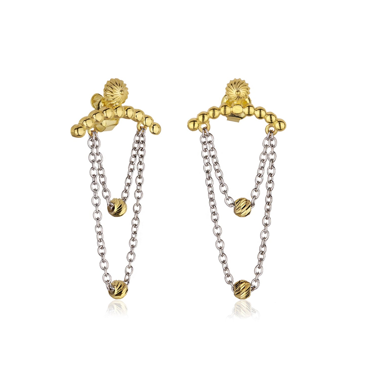 GJE040 925 sterling silver wholesale earrings