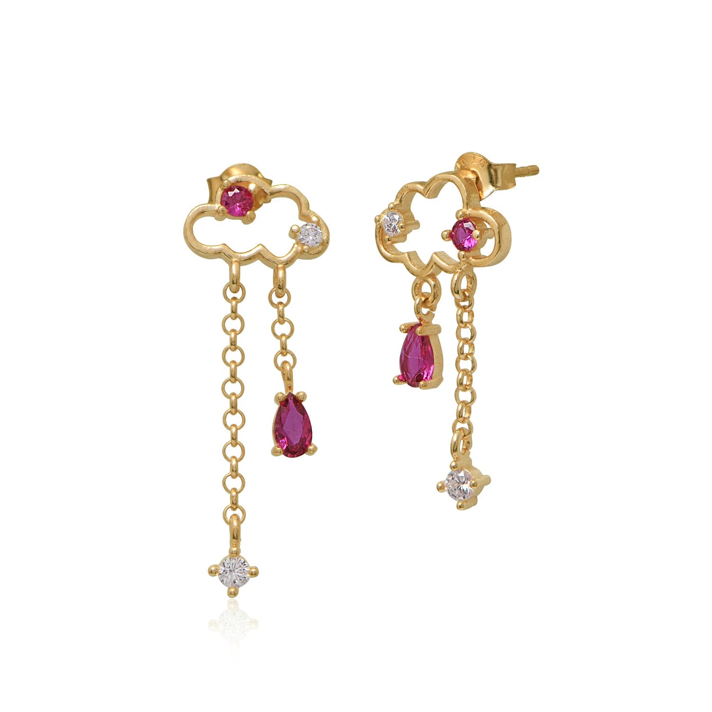 GJE060 925 sterling silver wholesale earrings