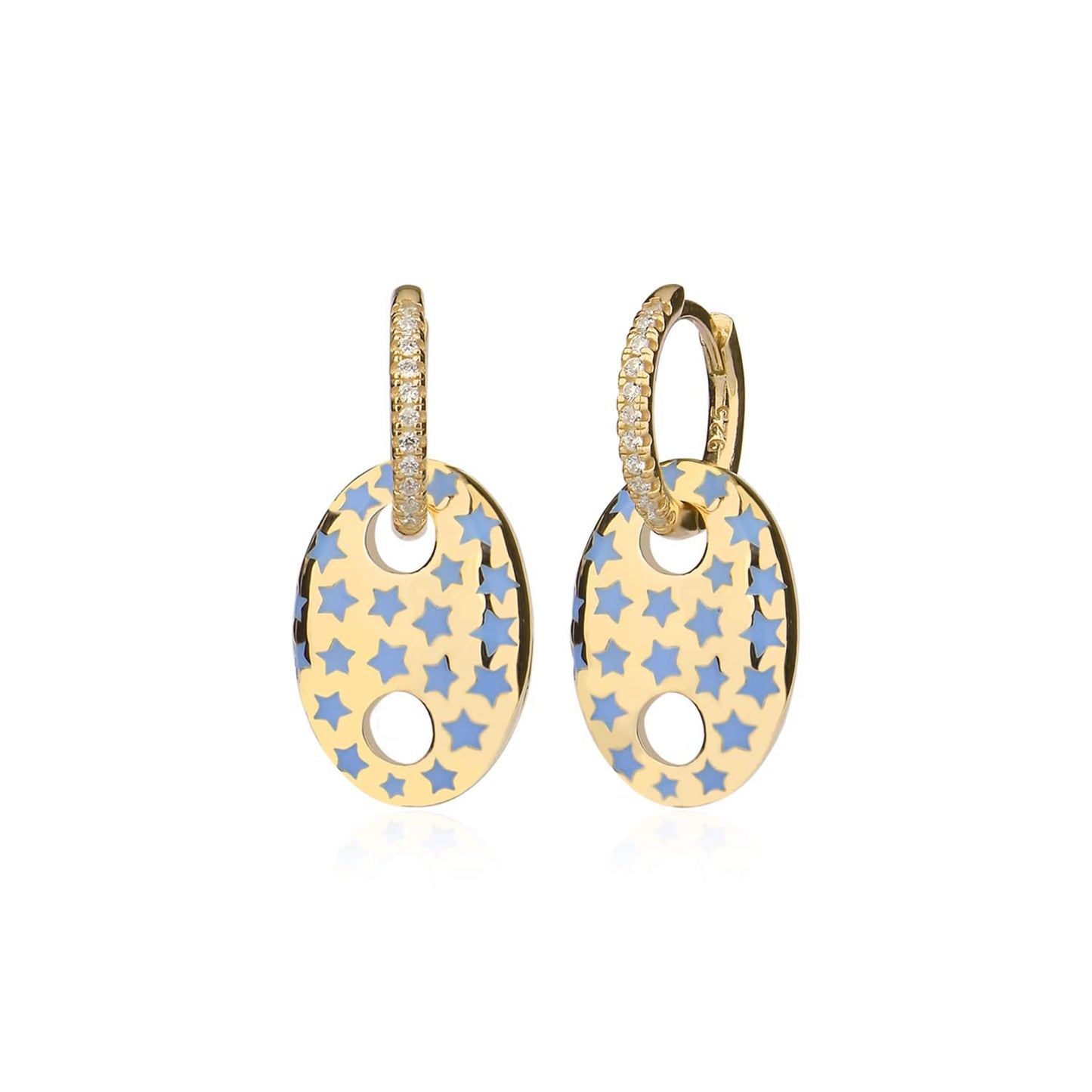 GJE070 925 sterling silver wholesale earrings
