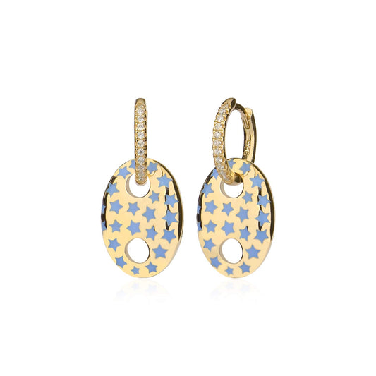 GJE070 925 sterling silver wholesale earrings