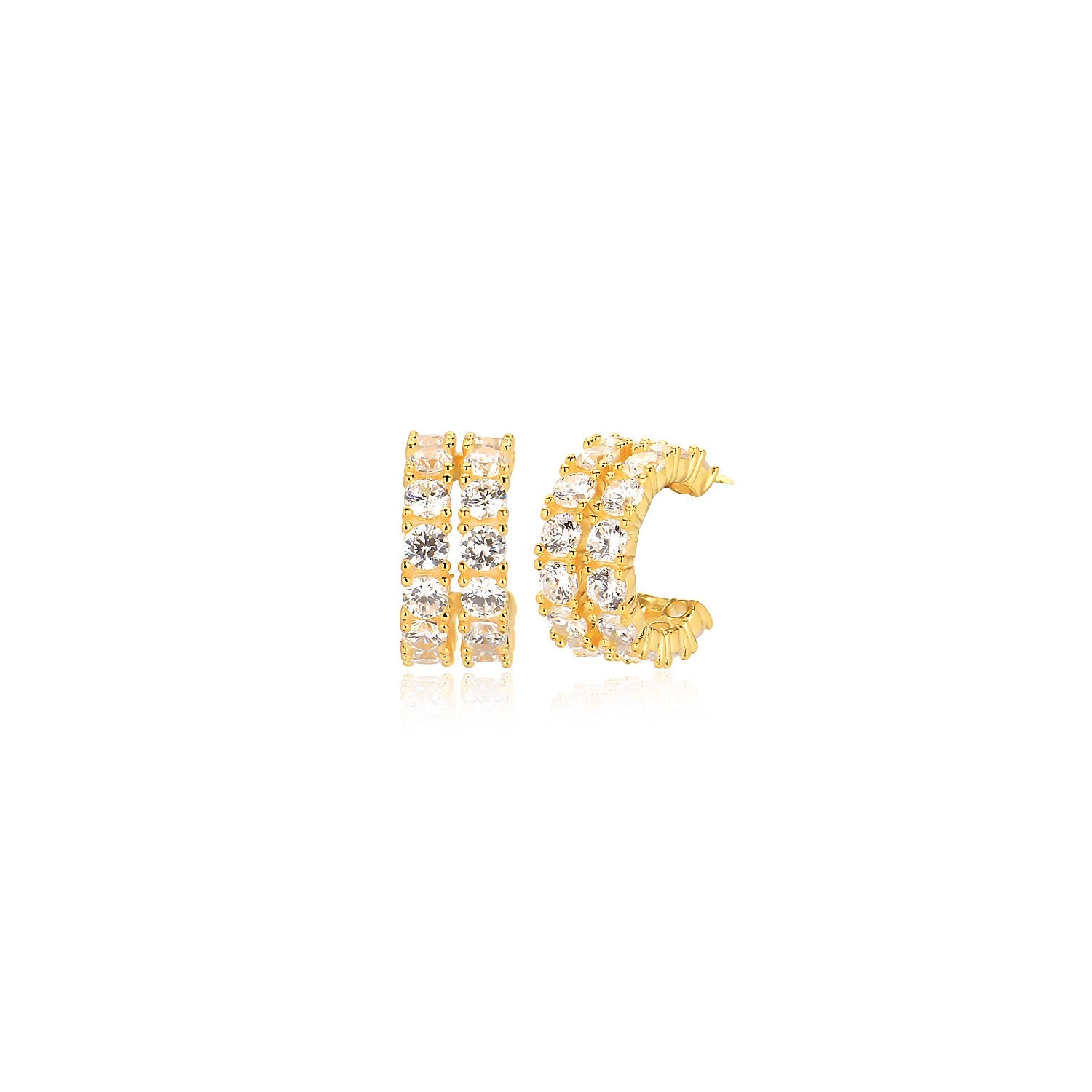 GJE073 925 sterling silver wholesale earrings