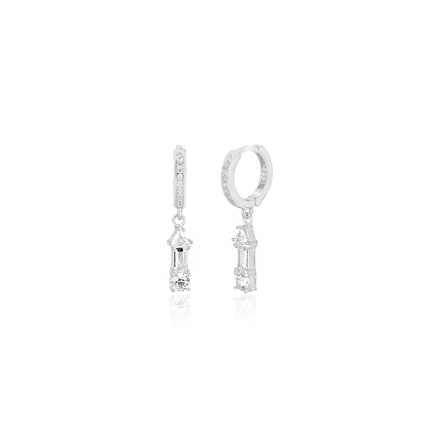 GJE081 925 sterling silver wholesale earrings