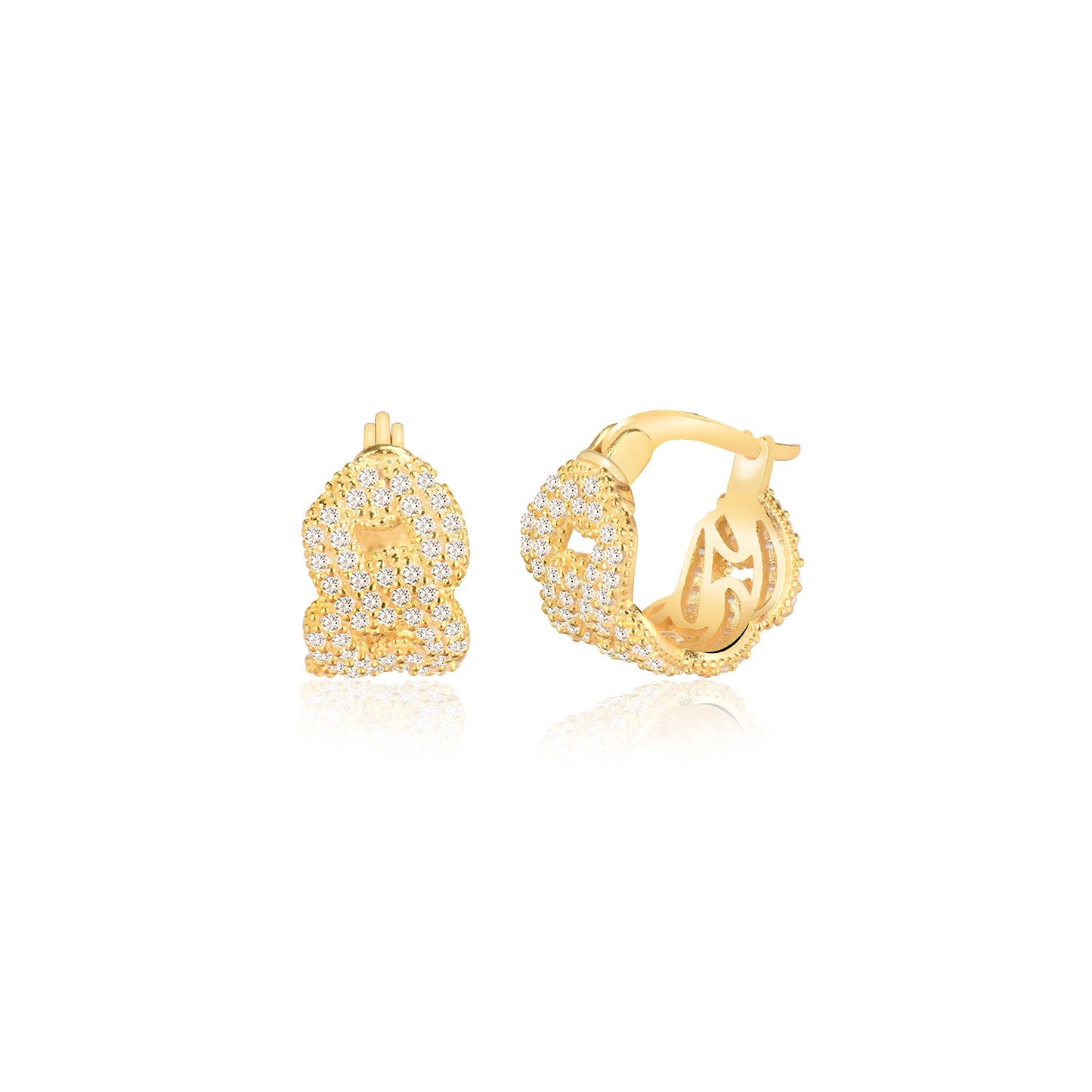 GJE082 925 sterling silver wholesale earrings