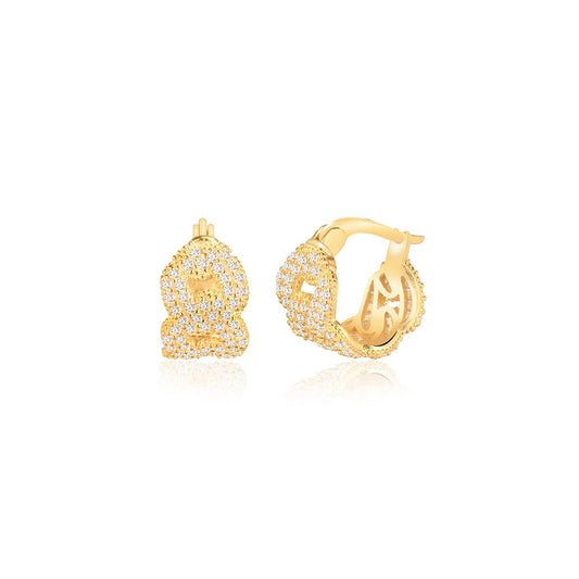 GJE082 925 sterling silver wholesale earrings