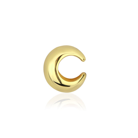 Contemporary Twisted Sculptural Ear Cuff GJEAR001 925 sterling silver wholesale jewelry