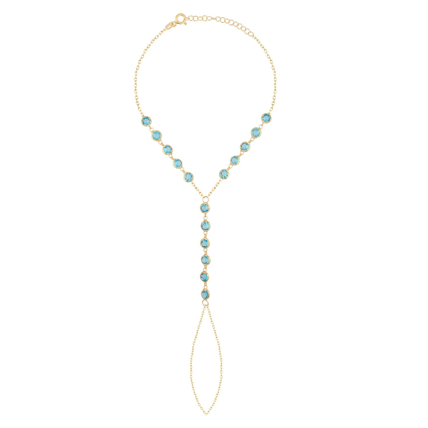 Graceful Textured Pavé Hand Chain GJHJ026 925 sterling silver wholesale jewelry