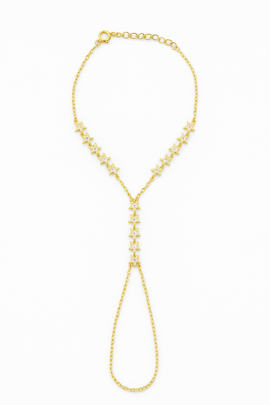 Sleek Textured Statement Hand Chain GJHJ008 925 sterling silver wholesale jewelry