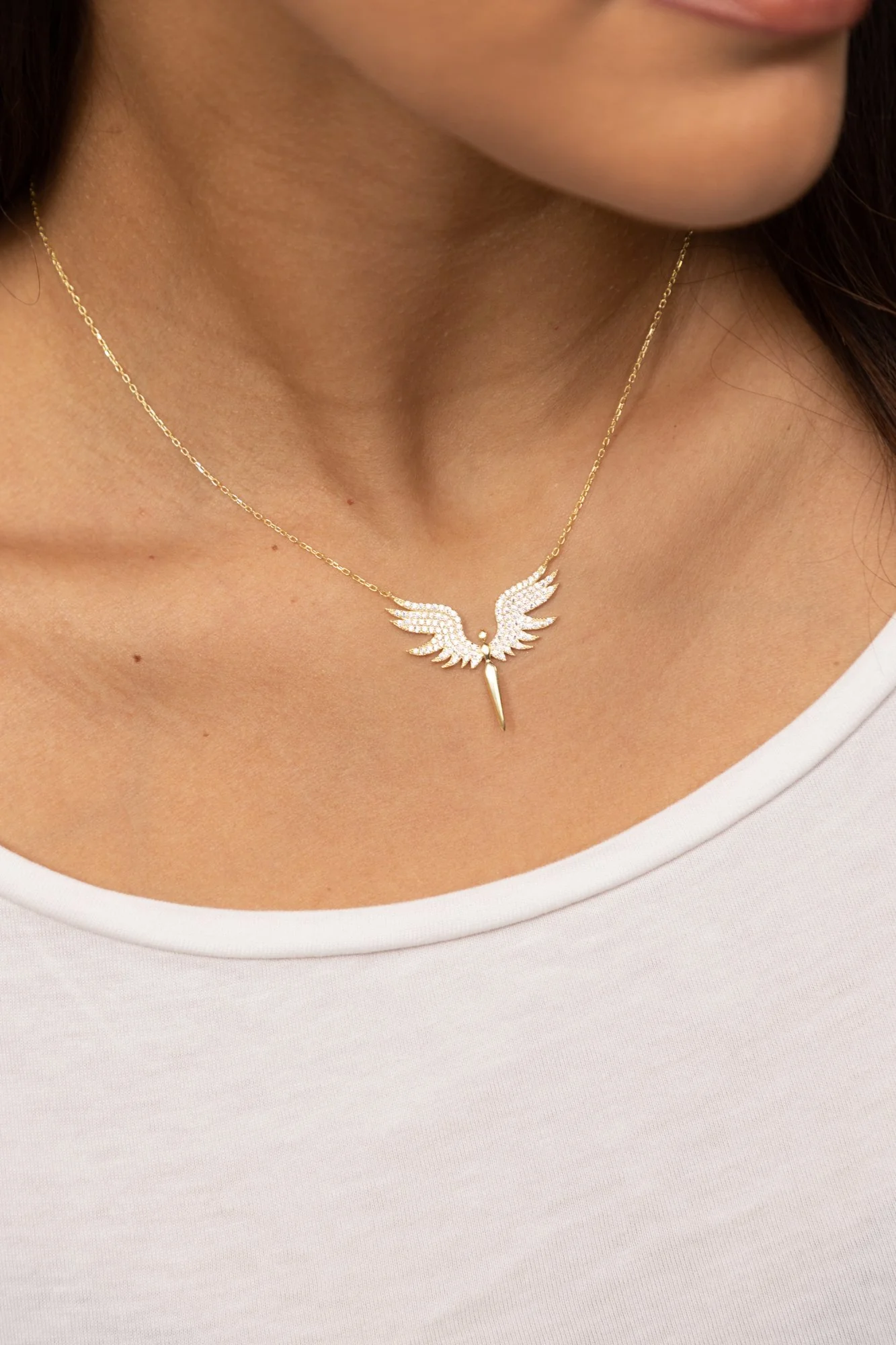 GJN322 925 sterling silver wholesale necklace