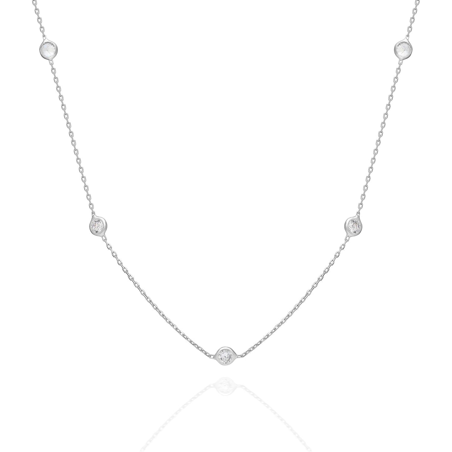 GJN327 925 sterling silver wholesale necklace