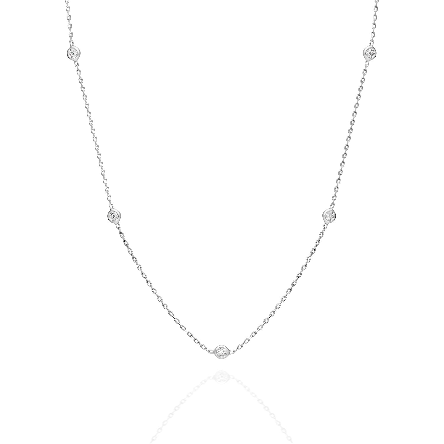 GJN328 925 sterling silver wholesale necklace