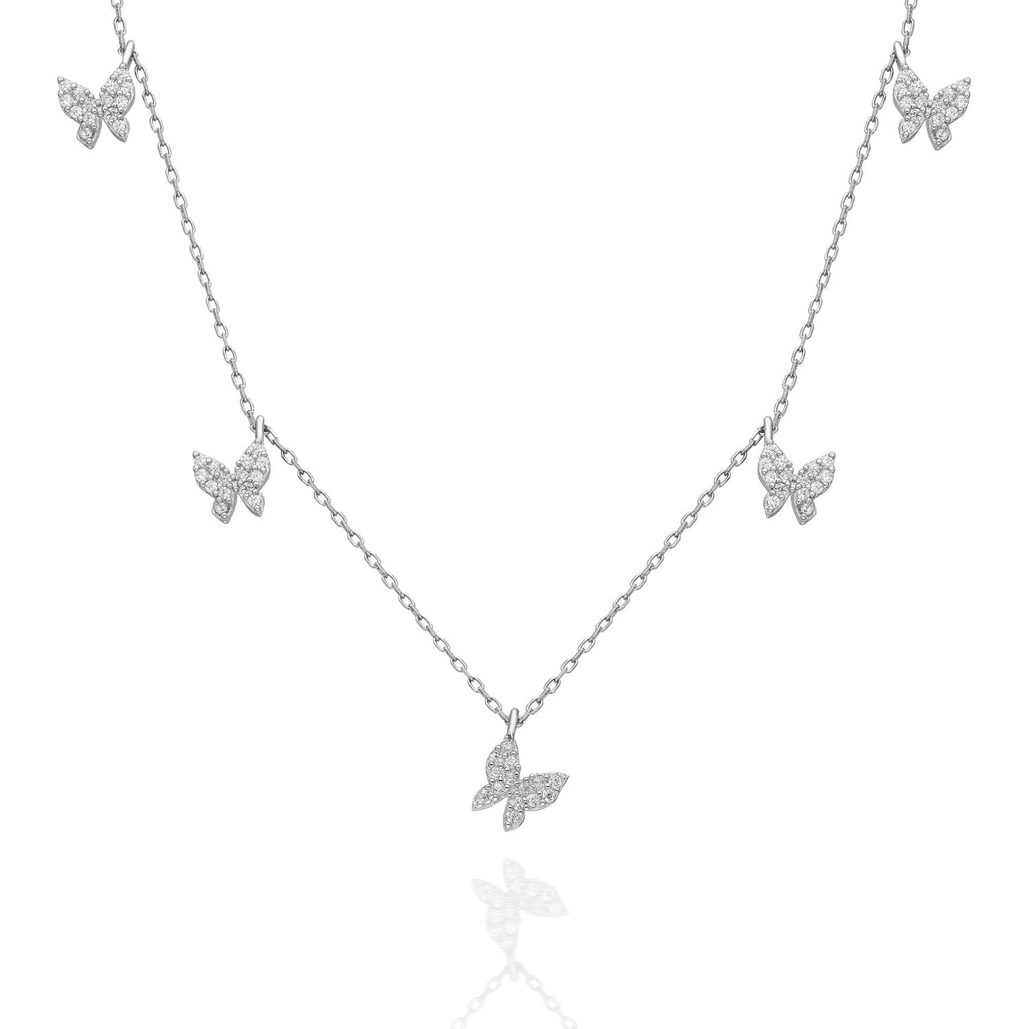 GJN381 925 sterling silver wholesale necklace