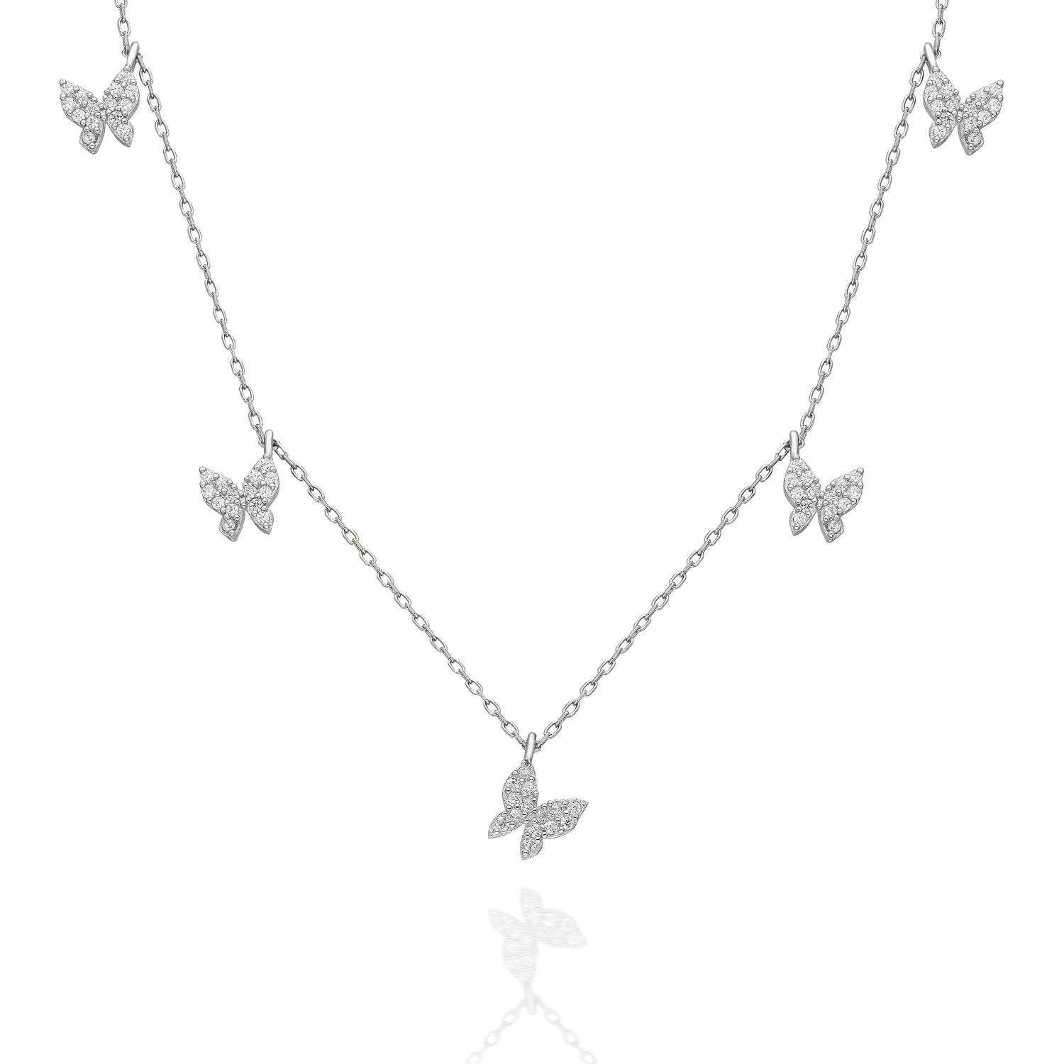 GJN381 925 sterling silver wholesale necklace