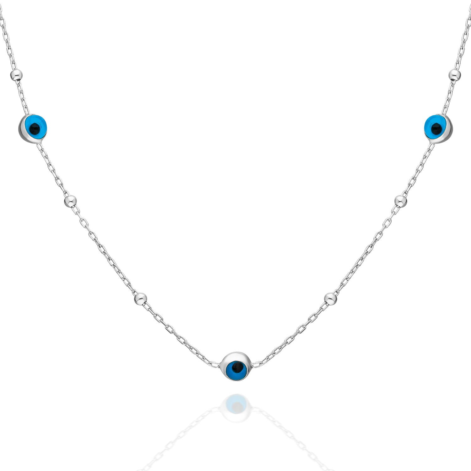 GJN383 925 sterling silver wholesale necklace